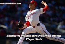Phillies vs Washington Nationals Match Player Stats