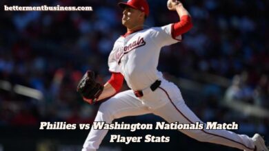 Phillies vs Washington Nationals Match Player Stats
