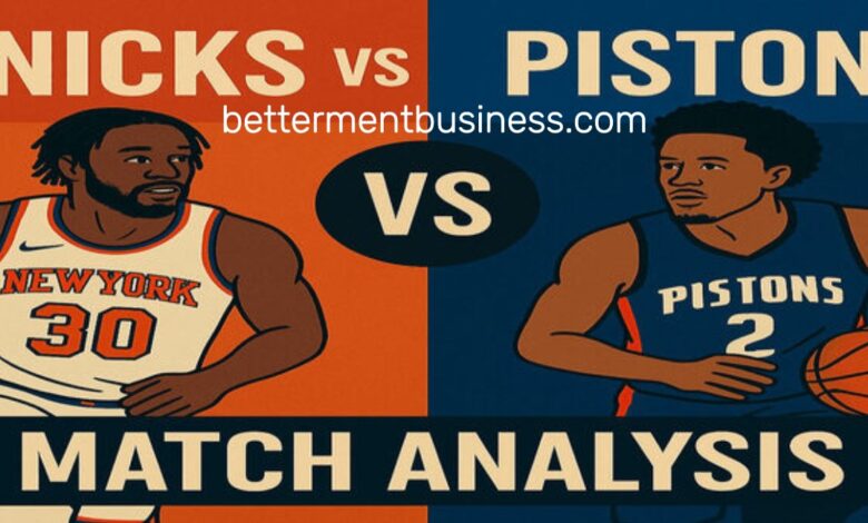 Detroit Pistons vs Knicks Match Player Stats